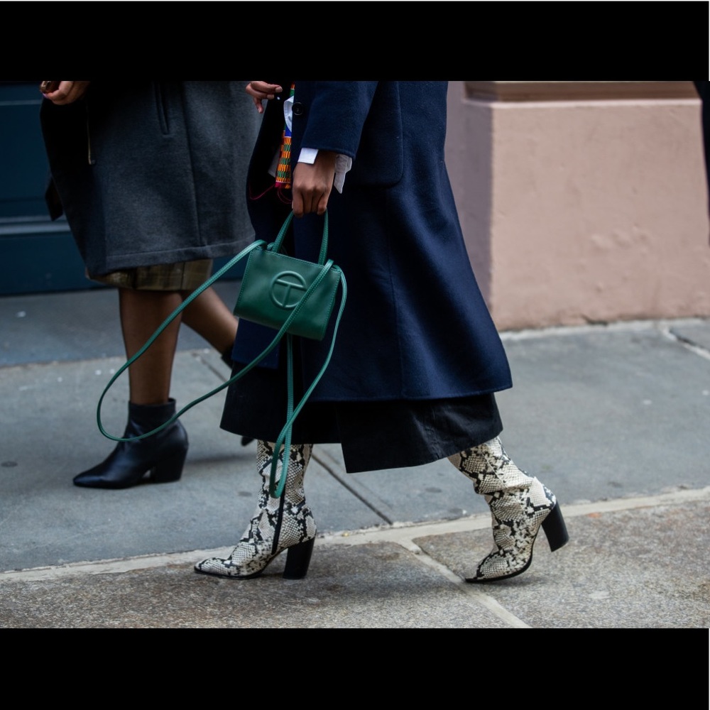 Small Green Telfar Bag